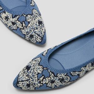 Aria 5° Pointed-Toe Ballet Flats by Vivaia.